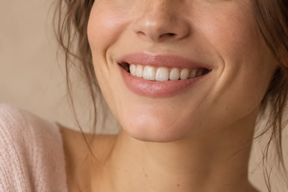 Un sourire naturel pour illustrer le blanchiment dentaire